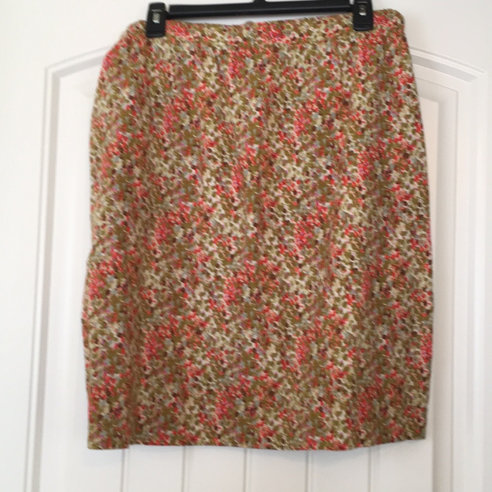 Eddie Bauer, Multi Colored Draw-String Skirt. Per… - image 4